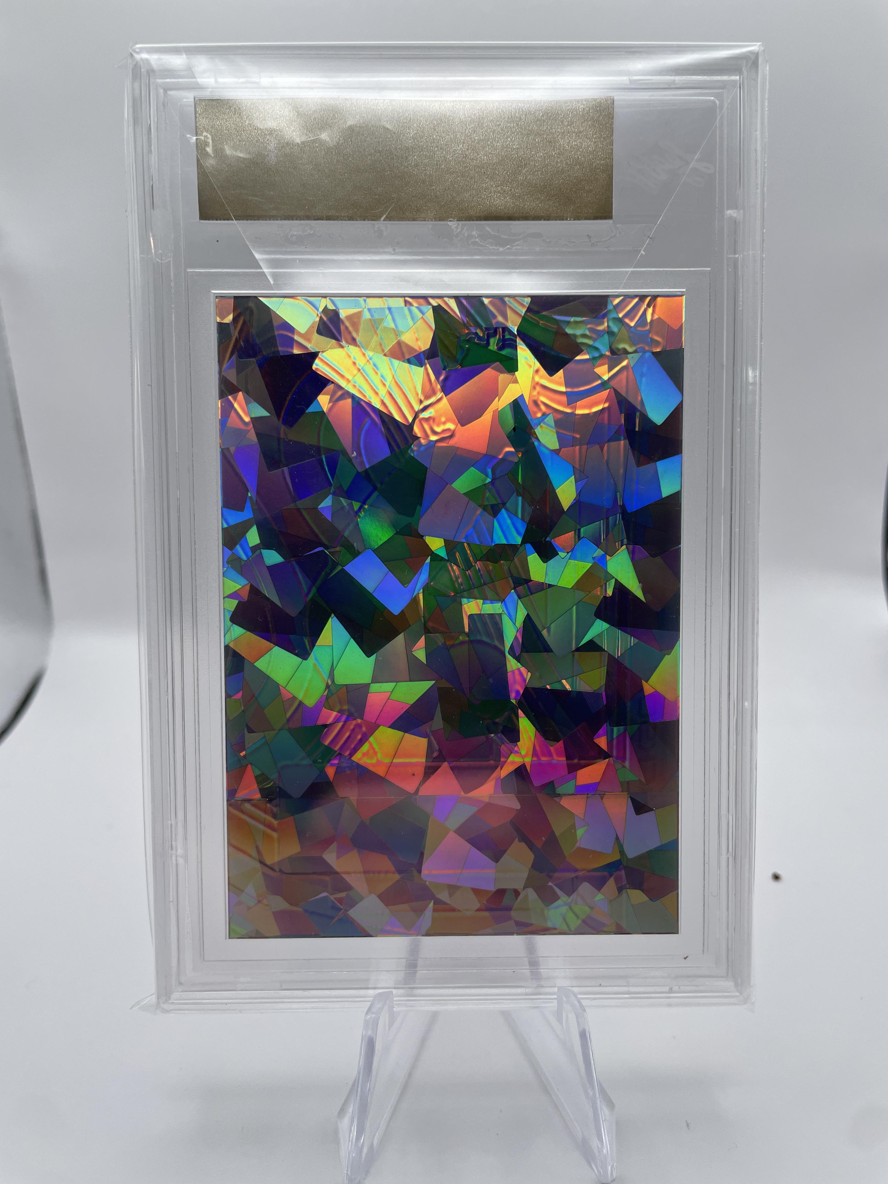 2022-23 Leaf Optichrome Ian Jackson Crystal Red Production Proof Auto 1/1