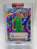 2022-23 Leaf Optichrome Kel'El Ware Purple Crystal Proof Rookie Auto 1/1