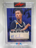 2022-23 Leaf Signature Series Naasir Cunningham 1/1 Blue Rookie Auto #BA-NC1