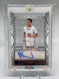 2022-23 Leaf Trinity Clear Jamari Phillips Silver Rookie Auto /49