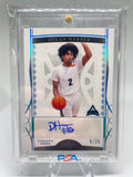 2022-23 Leaf Trinity Dylan Harper Holo Platinum Rookie Auto /25