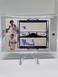 2022-23 Leaf Trinity Jamari Phillips Tevin Brown Blue Dual Rookie Auto /30