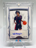 2022-23 Leaf Trinity Johnuel Fland Blue Rookie Auto /30