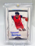 2022-23 Leaf Trinity Tahaad Pettiford Platinum Holo Rookie Auto /15
