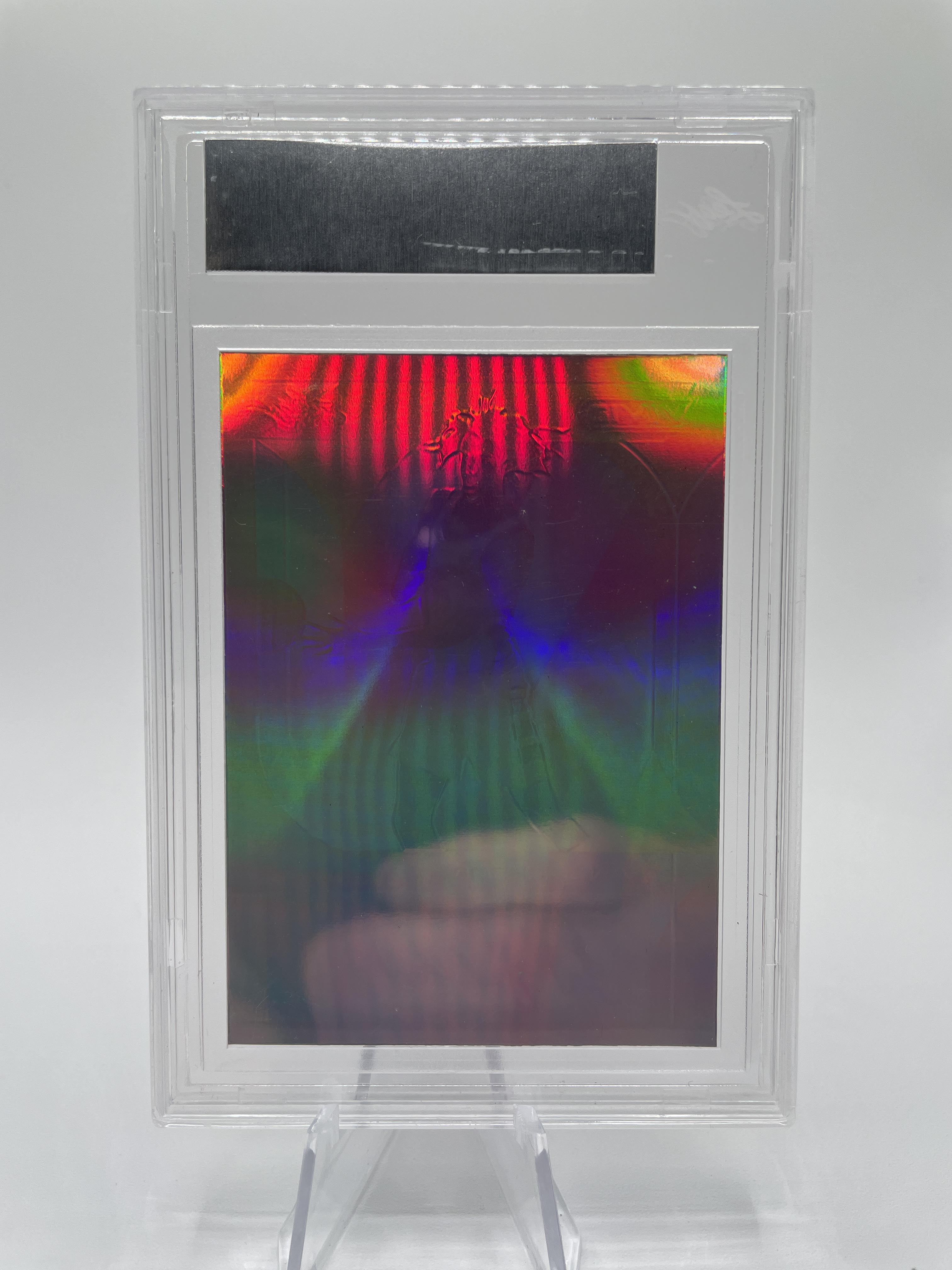 2022-23 Leaf Vivid Ian Jackson 1/1 Red Prizm Pre-Production Proof Rookie Auto