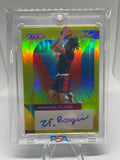 2022-23 Leaf Vivid Johnuel Fland Yellow Prizm Rookie Auto /50