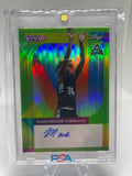2022-23 Leaf Vivid Mackenzie Mgbako Green Prizm Rookie Auto /15