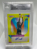 2022-23 Leaf Vivid Mackenzie Mgbako Yellow Production Proof Rookie Auto 1/1