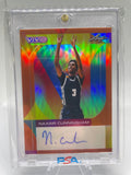 2022-23 Leaf Vivid Naasir Cunningham Orange Rookie Auto /10