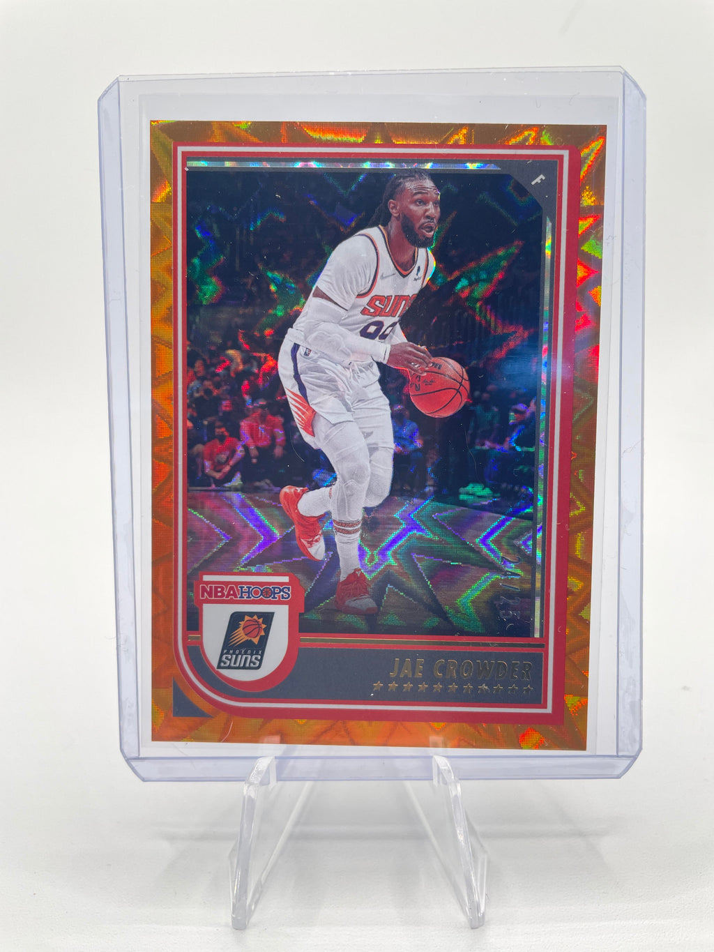 2022-23 NBA Hoops Jae Crowder Orange Pulsar SP /25 #169