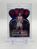 2022-23 Panini Crown Royale Jabari Smith Jr Crystal Blue Die-Cut Rookie /99