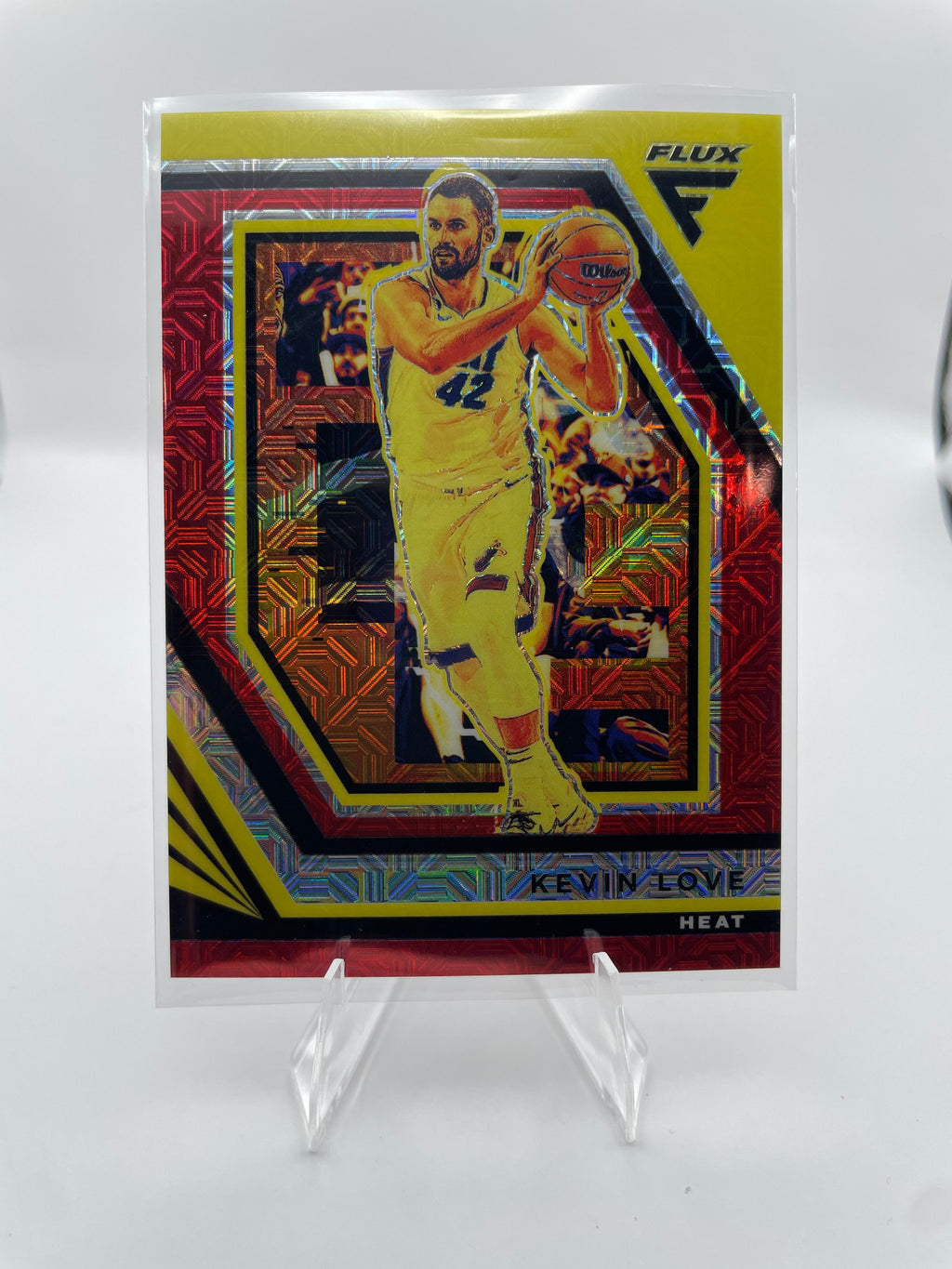 2022-23 Panini Flux Kevin Love Red Pulsar Prizm /99