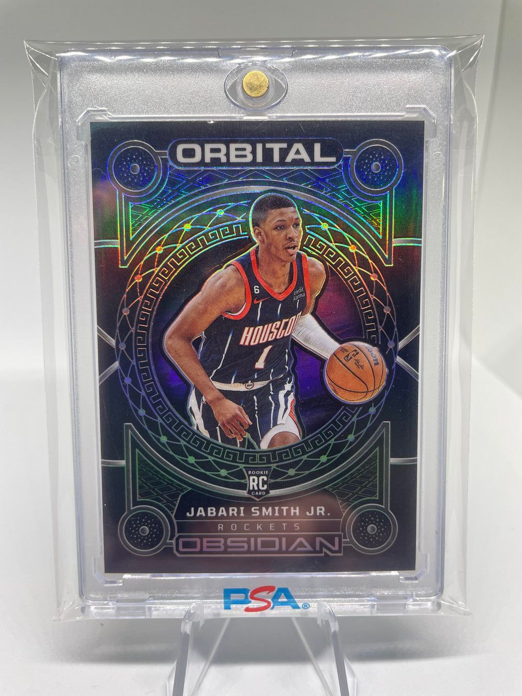 2022-23 Panini Obsidian Jabari Smith Orbital Insert Rookie /99 #20
