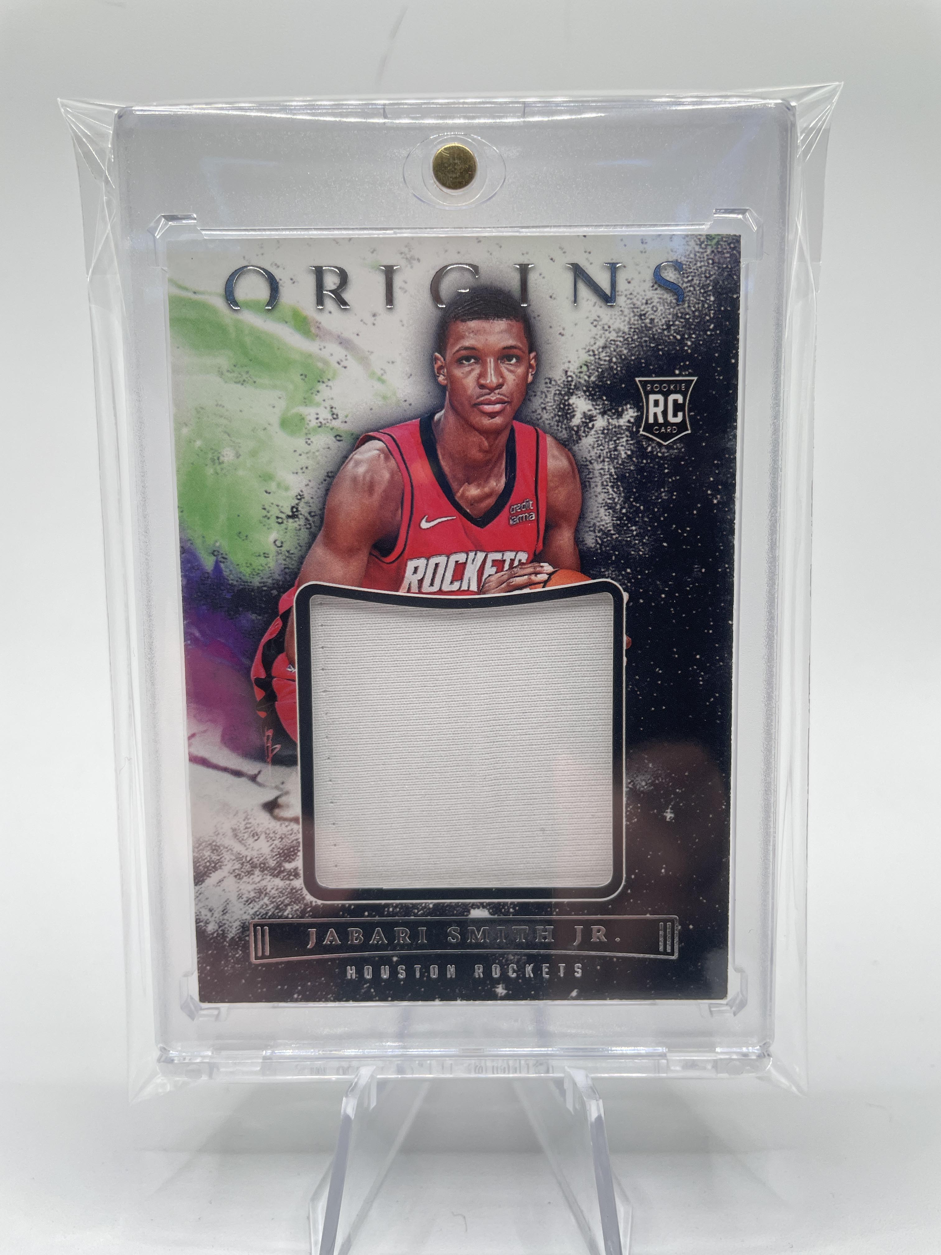 2022-23 Panini Origins Jabari Smith Jr. Jumbo Rookie Patch SP