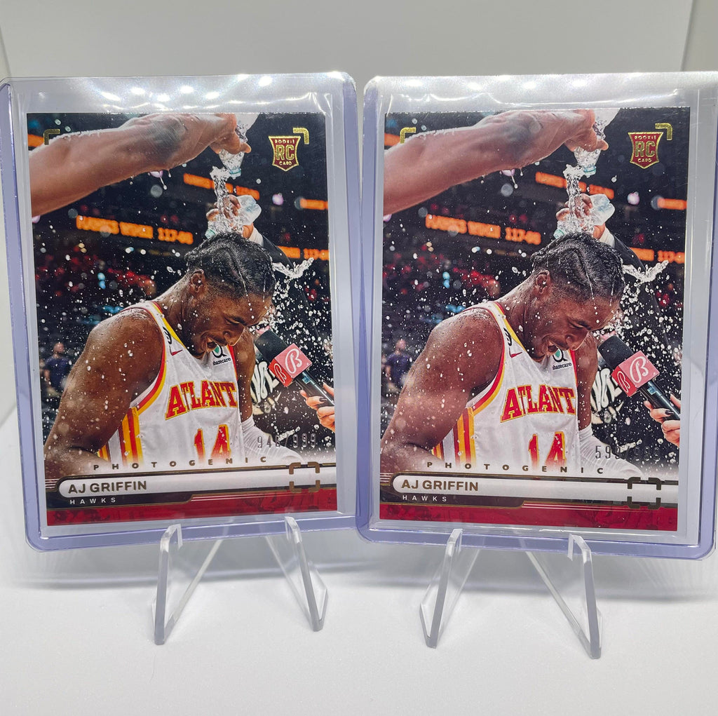 2022-23 Panini Photogenic AJ Griffin /999 Rookie SP Set (X2)