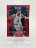 2022-23 Panini Prizm Draft Picks Jabari Smith Jr Red Choice Prizm Rookie /88