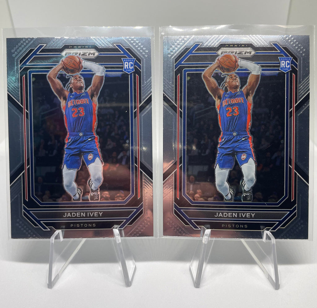 2022-23 Panini Prizm Jaden Ivey + Mosaic Breakaway Prizm Rookie Set (x10)