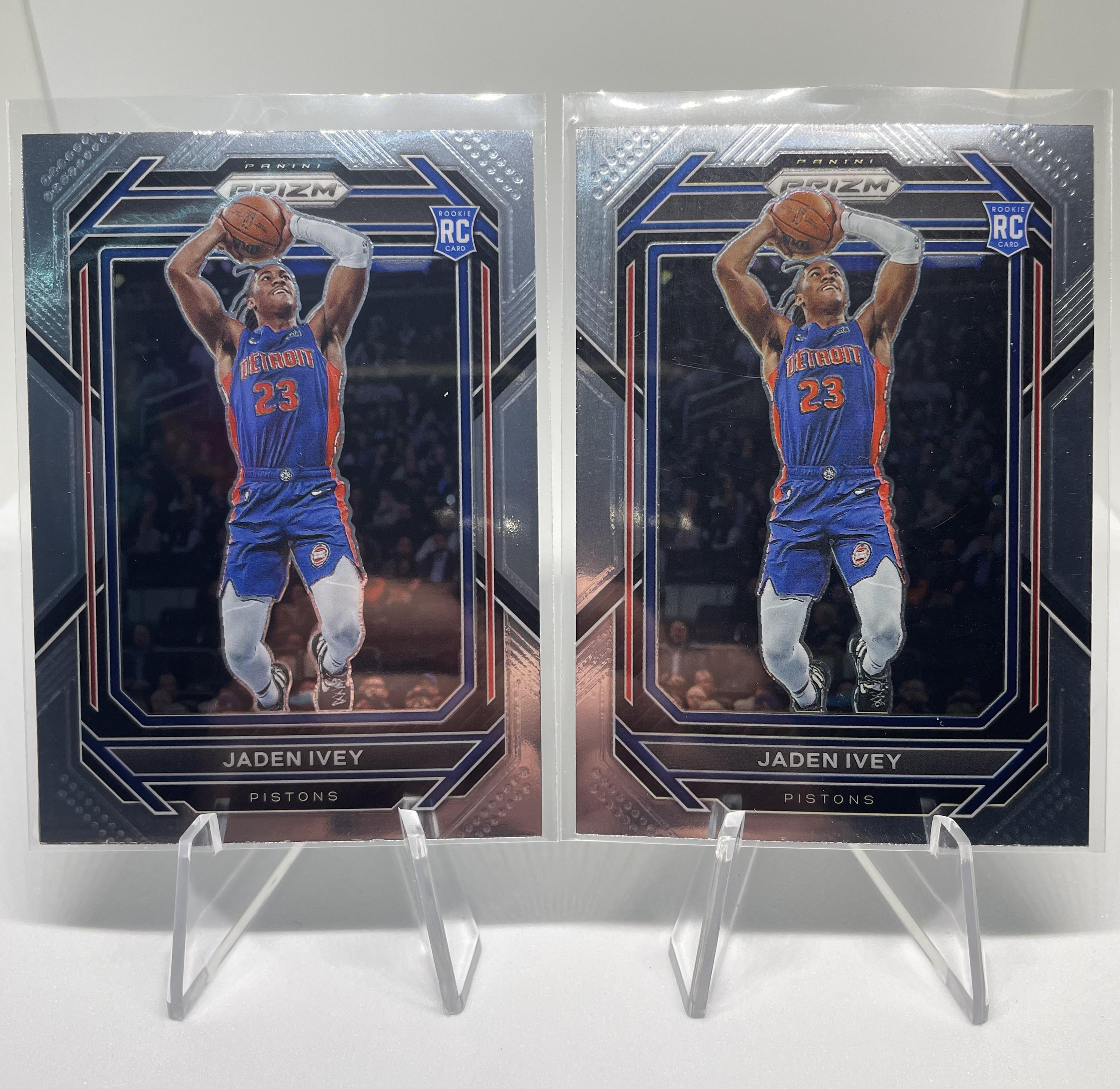 2022-23 Panini Prizm Jaden Ivey + Mosaic Breakaway Prizm Rookie Set (x10)
