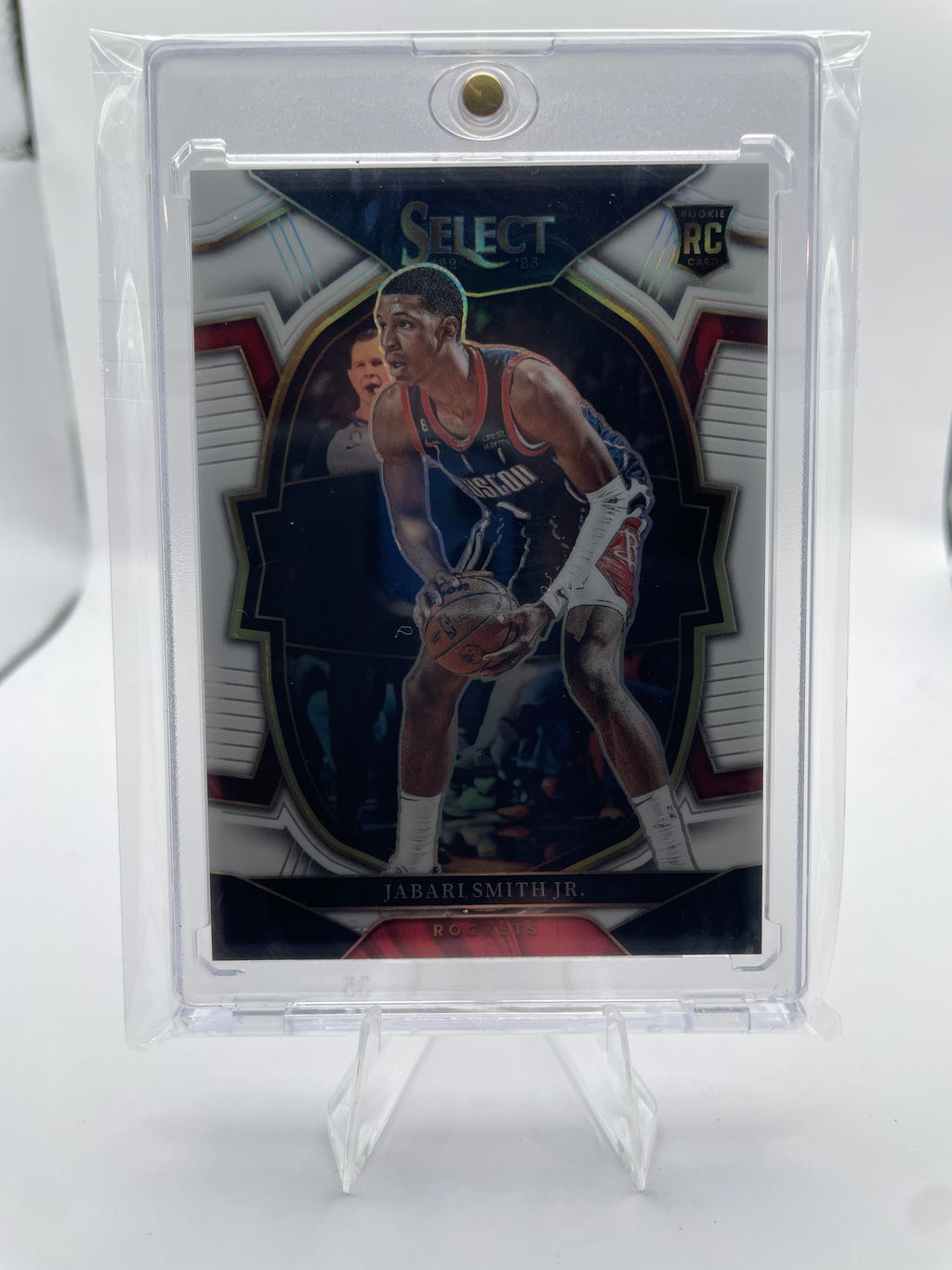 2022-23 Panini Select Jabari Smith Jr. Concourse White Prizm Rookie /149