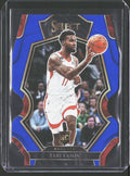 2022-23 Panini Select Tari Eason Premier Level Blue Prizm Die-Cut Rookie /249