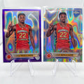 2022-23 Topps McDonald's Chrome Cason Wallace Purple Refractor /299 + Lava /399