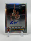 2022-23 Topps McDonald's Chrome Kijani Wright Refractor Rookie Auto