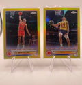 2022-23 Topps Mcdonald's Chrome Nick Smith Jr Yellow Refractor /75 Set (x2)