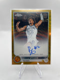 2022-23 Topps OTE Chrome Bryce Griggs Gold Refractor Rookie Auto /50