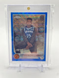 2022-23 Topps OTE Chrome Bryson Tiller Blue Refractor Rookie /99 #81