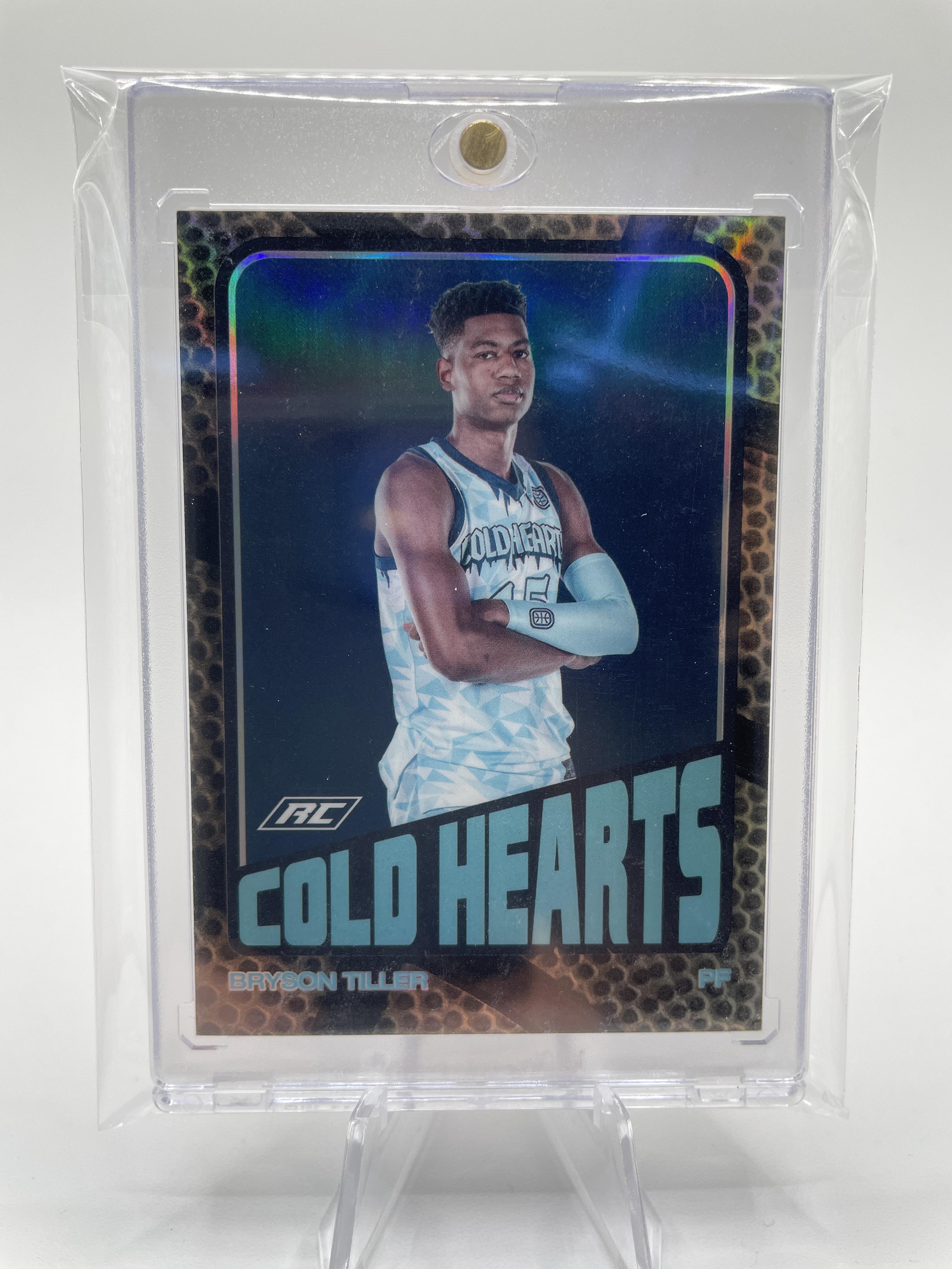 2022-23 Topps OTE Chrome Bryson Tiller Orange Ball City Insert Refractor /25