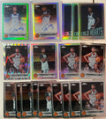 2022-23 Topps OTE Chrome De'Vontes Cobbs Green Auto 75 +Auto + Refractors (x18)
