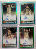 2022-23 Topps OTE Chrome Jalen Lewis Green Refractor Auto /75 + 3 Aqua Auto /99
