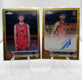 2022-23 Topps OTE Chrome Johned Walker Gold Refractor Rookie Auto /50 + Gold /50