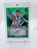 2022-23 Topps OTE Finest Bryson Tiller Green Refractor Rookie Auto /99