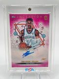 2022-23 Topps OTE Inception Bryson Tiller Magenta Rookie Auto /99 #IA-BT2