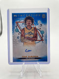 2022-23 Topps OTE Inception Izan Almansa Blue Foil Rookie Auto /25