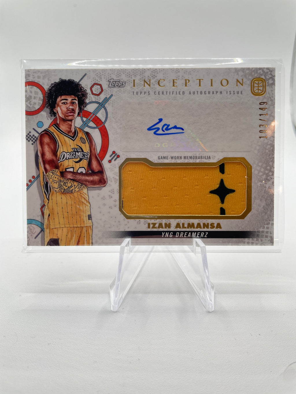 2022-23 Topps OTE Inception Izan Almansa Rookie Patch Auto RPA /149