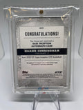 2022-23 Topps OTE Inception Naasir Cunningham Red Foil Rookie Auto /75 #IA-NC2