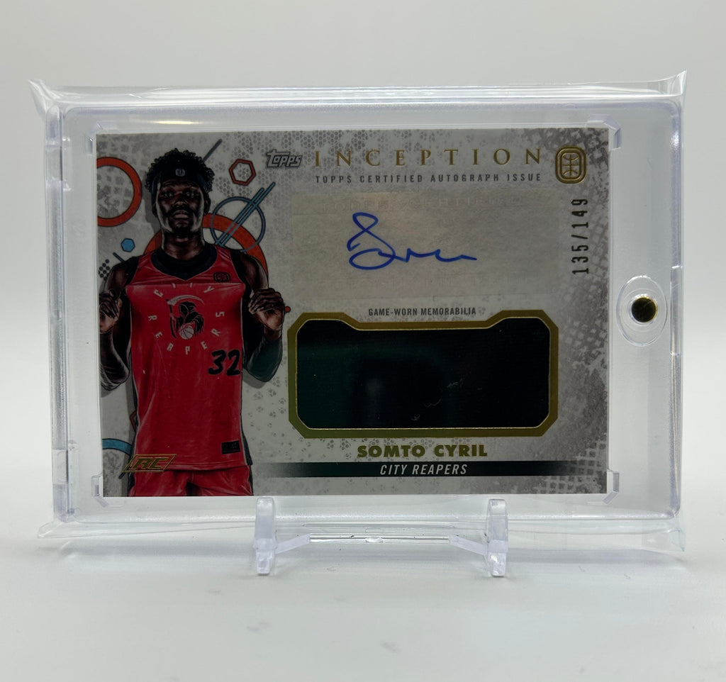 2022-23 Topps OTE Inception Somto Cyril  Rookie Relic Auto /149 #IARC-SC1