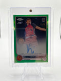2022-23 Topps Overtime Elite OTE Chrome Jahki Howard Green Rookie Auto /75 #CA-JH1