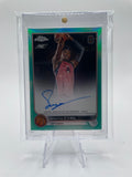 2022-23 Topps Overtime Elite OTE Chrome Somto Cyril Aqua Refractor Auto /99