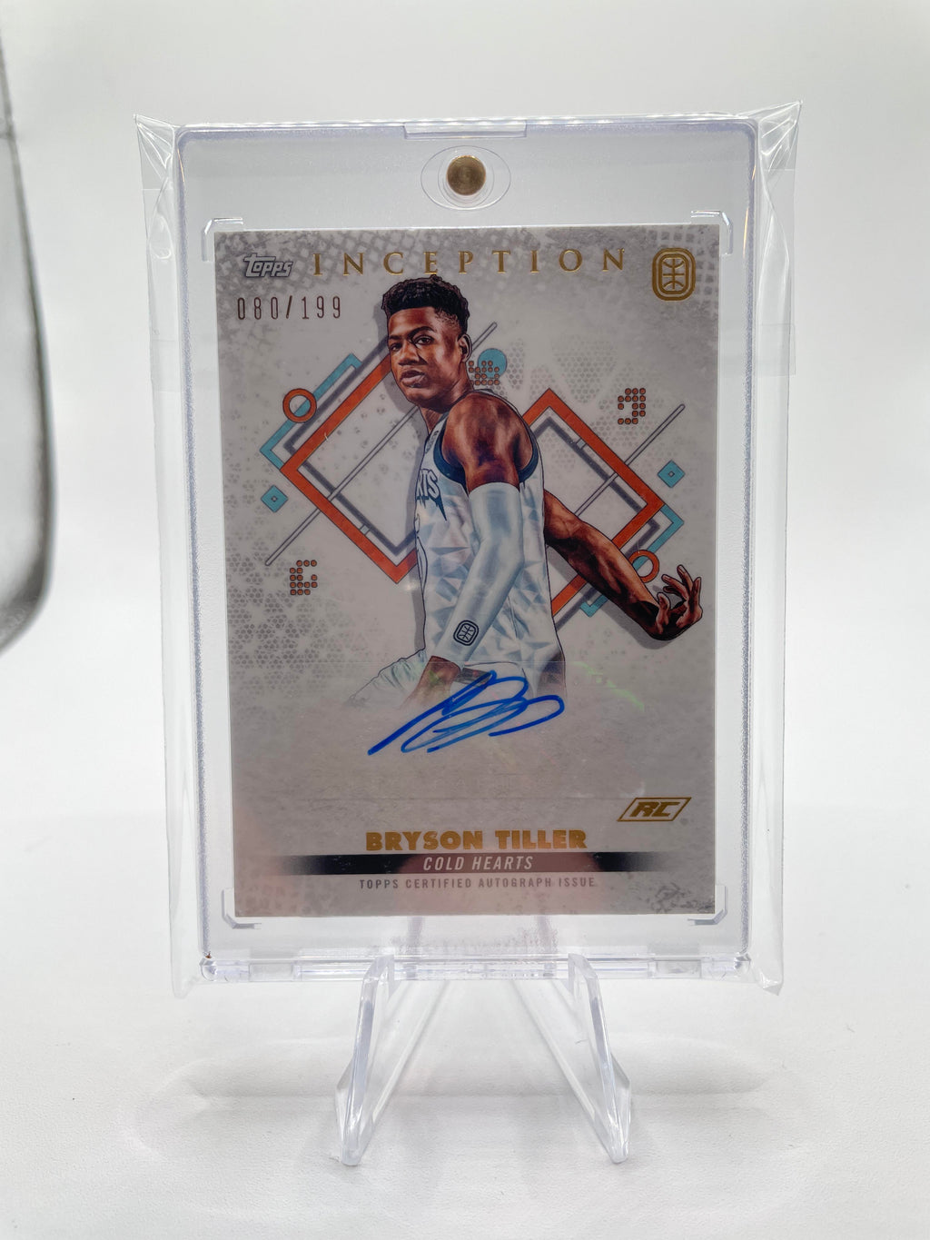 2022-23 Topps Overtime Elite OTE Inception Bryson Tiller Base Rookie Auto /199 #IA-BT3