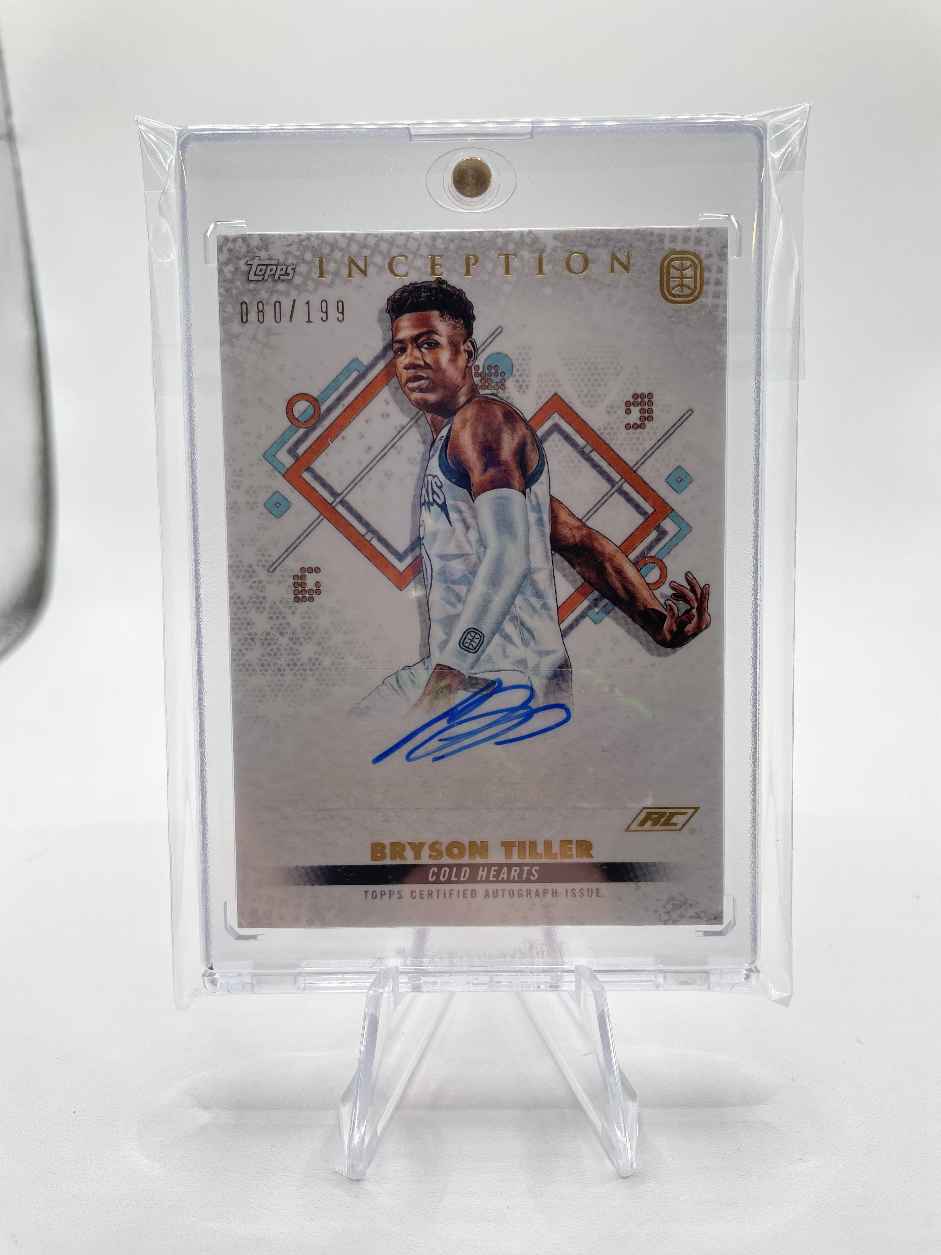 2022-23 Topps Overtime Elite OTE Inception Bryson Tiller Base Rookie Auto /199 #IA-BT3