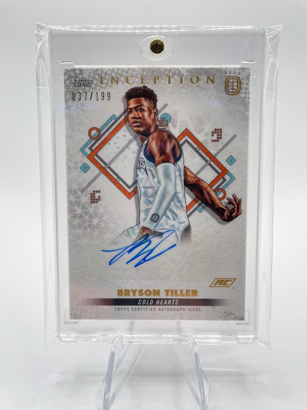 2022-23 Topps Overtime Elite OTE Inception Bryson Tiller Base Rookie Auto /199 #IA-BT2