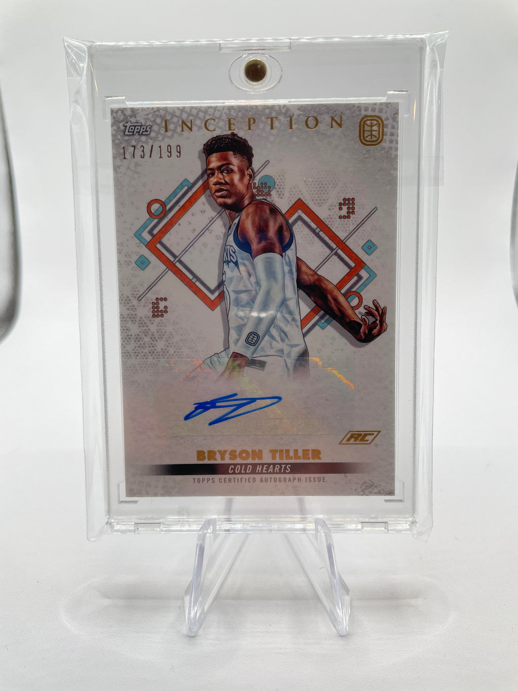2022-23 Topps Overtime Elite OTE Inception Bryson Tiller Base Rookie Auto /199 #IA-BT3