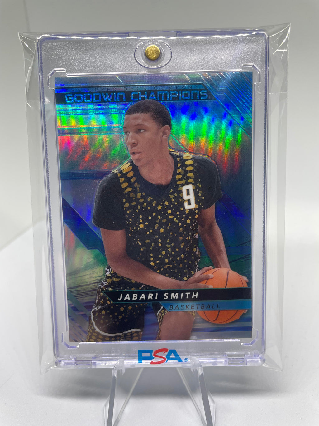 2022-23 Upper Deck Goodwin Champions Jabari Smith Platinum Ocean Rookie /75
