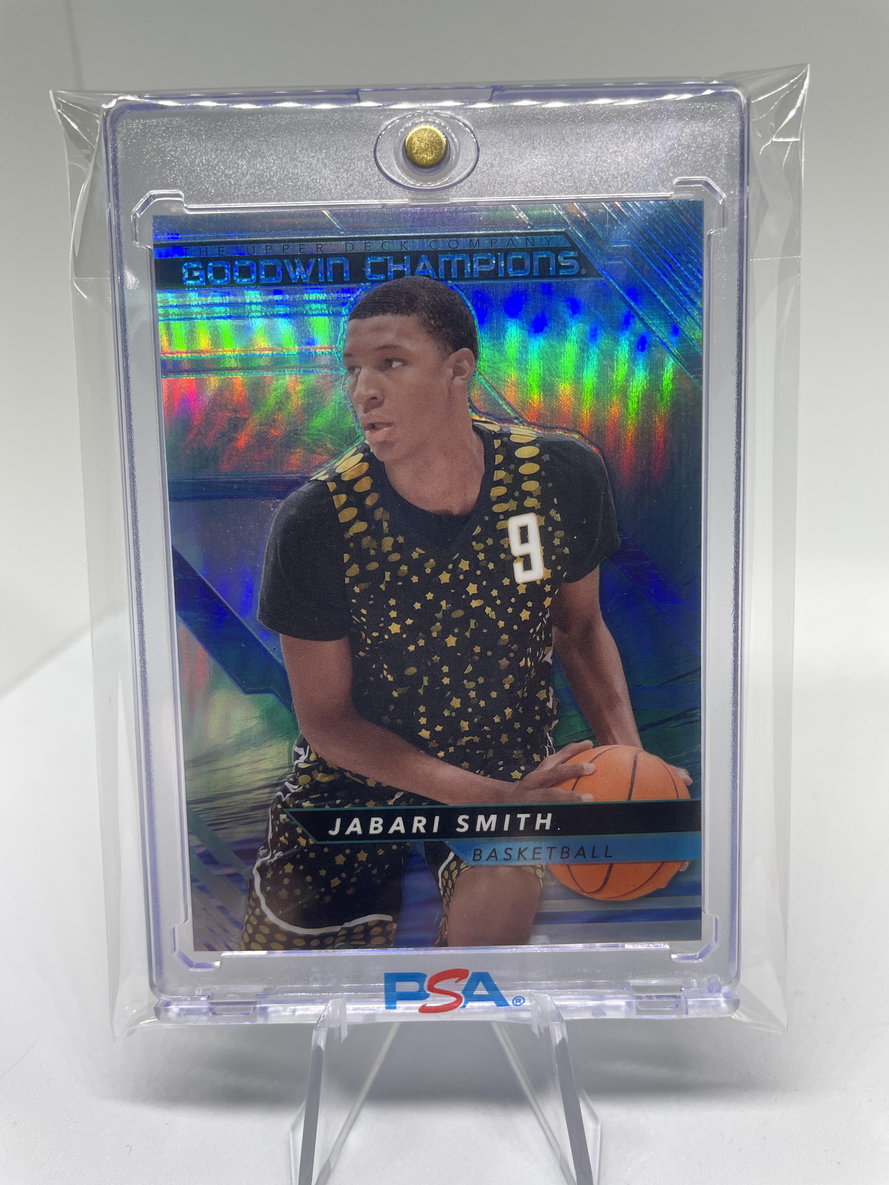 2022-23 Upper Deck Goodwin Champions Jabari Smith Platinum Ocean Rookie /75