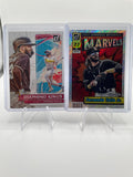 2022 Donruss Fernando Tatis Jr Marvels Silver Shimmer Holo + Diamond King Insert