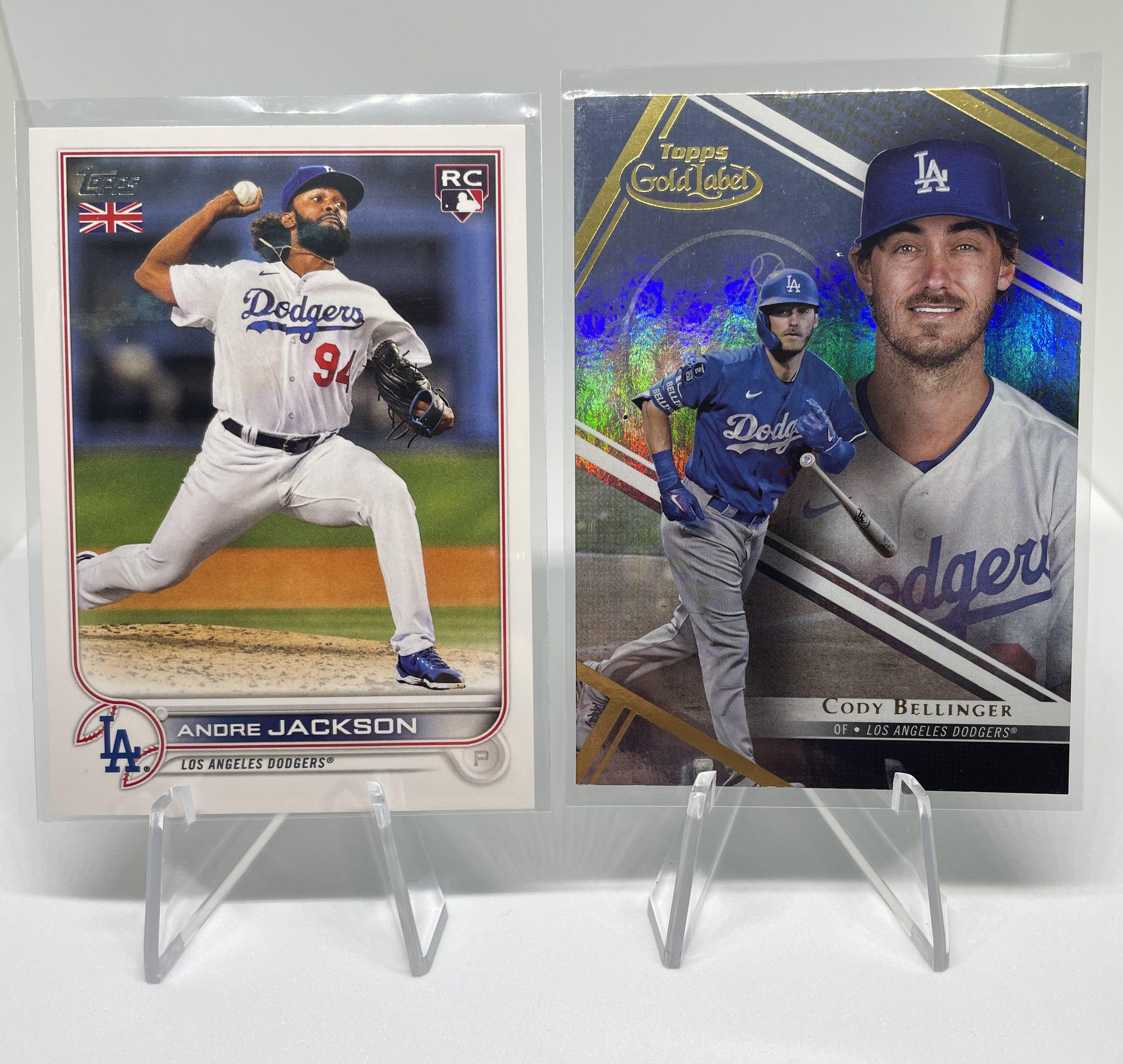 2022 Fire Justin Turner /299 + Trea Die-Cut + Gold Kershaw & Dodgers RC Set