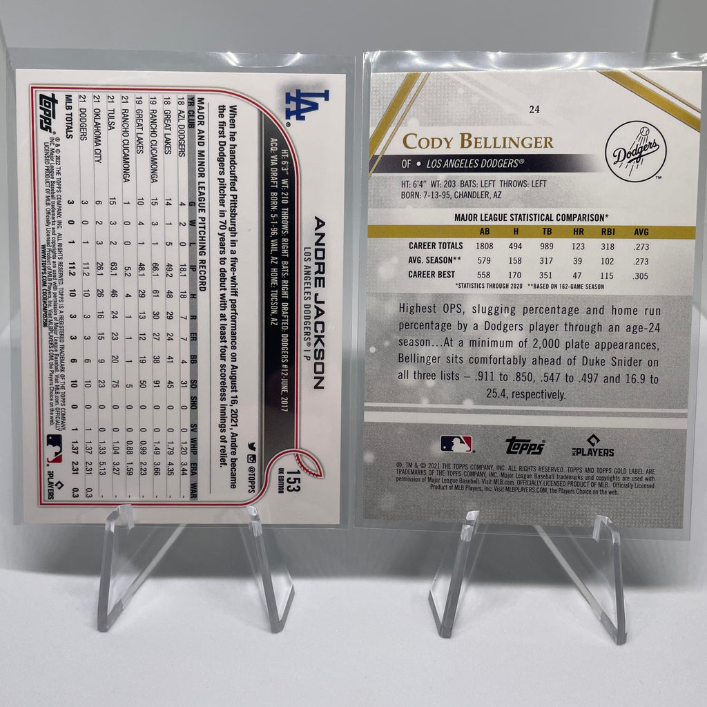 2022 Fire Justin Turner /299 + Trea Die-Cut + Gold Kershaw & Dodgers RC Set